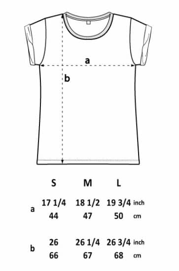 T-Shirts: Women`s Rolled Sleeve T-Shirt EP12 von EarthPositive