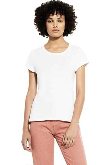 T-Shirts: Women`s Rolled Sleeve T-Shirt EP12 von EarthPositive