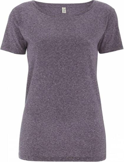 T-Shirts in Wine Twist: Women`s Special Yarn Effect T-Shirt EP14 von EarthPositive