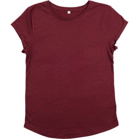 EarthPositive Women`s Rolled Up Sleeve Organic 