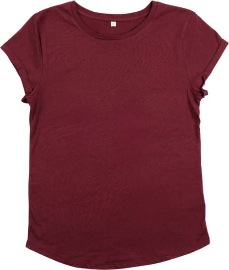 T-Shirts: Women`s Rolled Up Sleeve Organic EP16 von EarthPositive