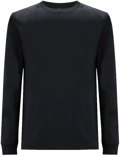 Longsleeves in Stone Wash Black: Unisex Organic Heavy Long Sleeve EP18L von EarthPositive