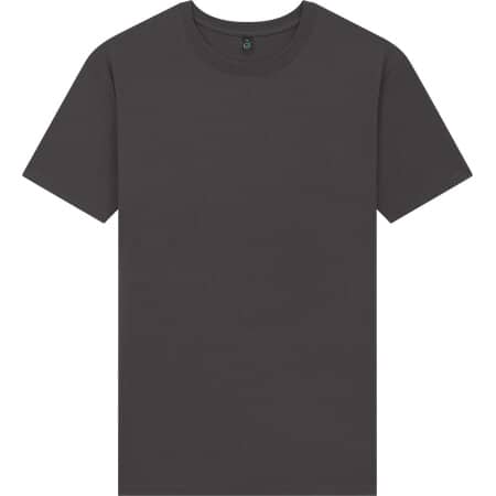 EarthPositive Unisex Organic Heavy Oversized T-Shirt Stone Washed Black