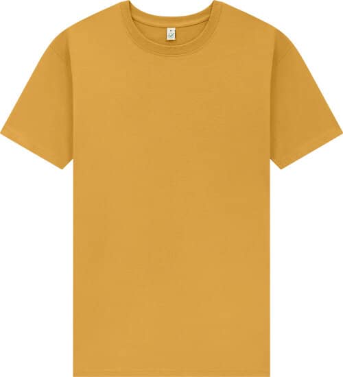 T-Shirts in Mustard: Unisex Organic Heavy Oversized T-Shirt EP19 von EarthPositive