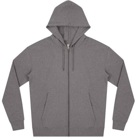 EarthPositive Earth Positive Zip-up Hoodie Dark Heather