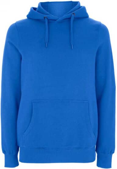 Hoodies in Bright Blue: Unisex Organic Pullover Hood - EP EP51P von EarthPositive