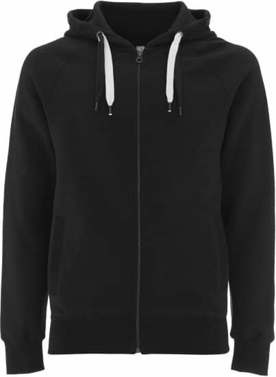 Jacken in Black: Unisex Zip-Up Hoody EP60Z von EarthPositive