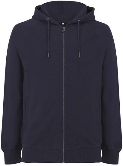Jacken in Navy: Earthpositive Unisex Zip-Up Hoody EP61Z von EarthPositive