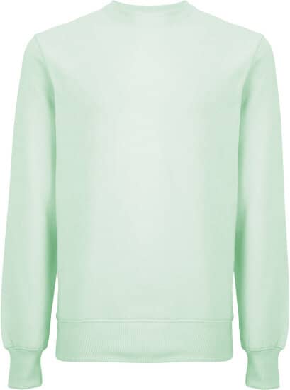 Sweatshirts in Light Mint: Unisex EP Organic Sweatshirt EP62 von EarthPositive