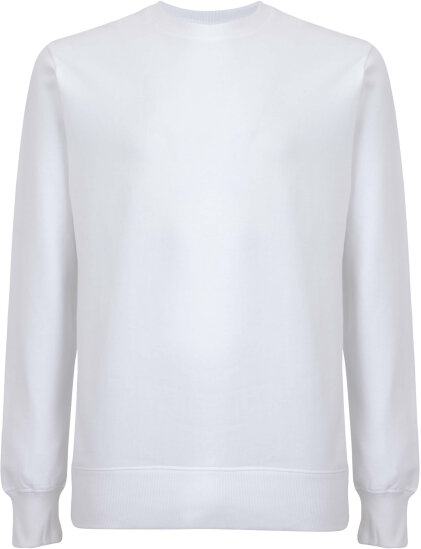 Sweatshirts in White: Unisex EP Organic Sweatshirt EP62 von EarthPositive