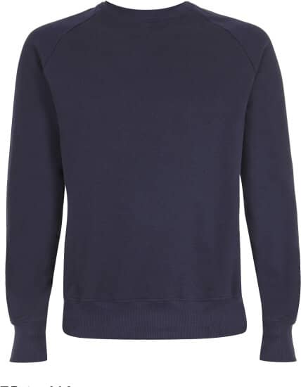 Sweatshirts in Navy: Mens/Unisex Raglan-Sweatshirt EP65 von EarthPositive