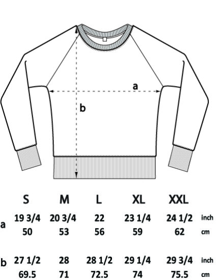 Sweatshirts: Mens/Unisex Raglan-Sweatshirt EP65 von EarthPositive