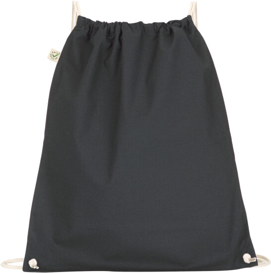 Taschen in Black: Drawstring Gym Bag EP76 von EarthPositive