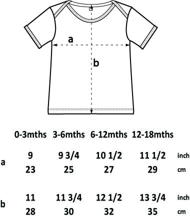 T-Shirts: Earthpositive® Baby Organic Lap T-Shirt EPB01 von EarthPositive