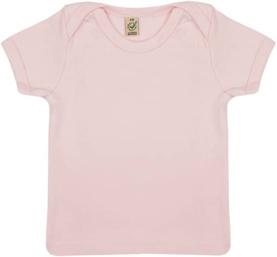 T-Shirts in Powder Pink: Earthpositive® Baby Organic Lap T-Shirt EPB01 von EarthPositive