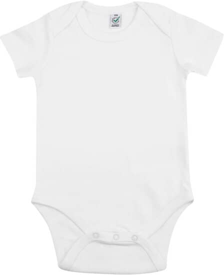 Bodies und Schlafanzüge in White: Baby Organic Babygrow EPB02 von EarthPositive