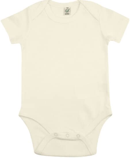 Bodies und Schlafanzüge in Ecru: Baby Organic Babygrow EPB02 von EarthPositive