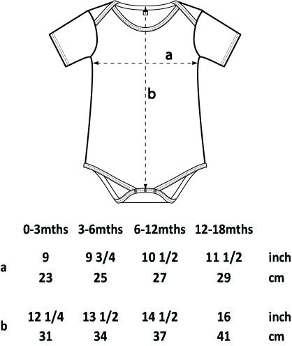 Bodies und Schlafanzüge: Baby Organic Babygrow EPB02 von EarthPositive