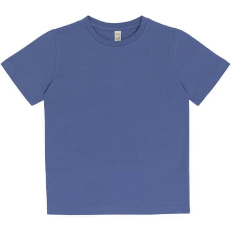 EarthPositive Earthpositive® Junior Classic Organic T-Shirt Faded Denim
