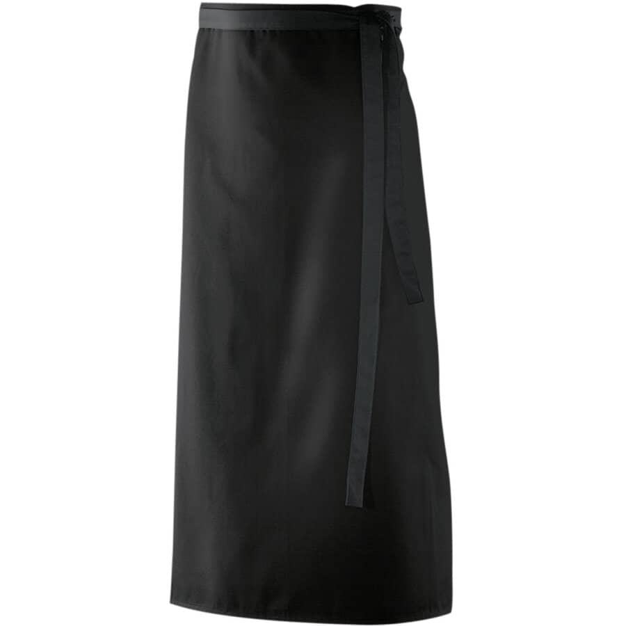 LEIBER Bistro-Vorbinder - Stoffbund und Stoffbänder - 80 x 100cm - schwarz