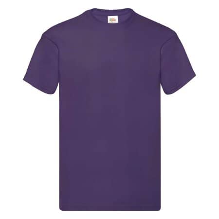 Fruit of the Loom Original T Purple
