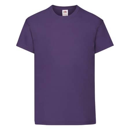 Fruit of the Loom Kids Original T Purple