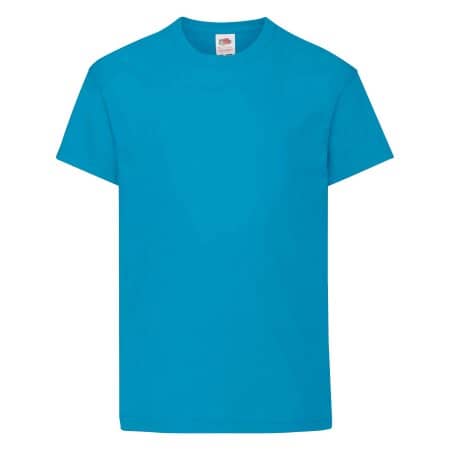 Fruit of the Loom Kids Original T Azure Blue