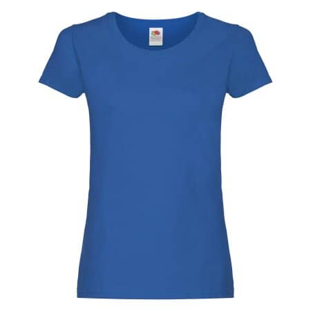 Fruit of the Loom Ladies Original T Royal Blue
