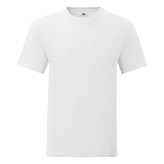 T-Shirts in White: Iconic T F130 von Fruit of the Loom