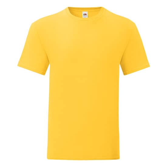 T-Shirts in Sunflower: Iconic T F130 von Fruit of the Loom