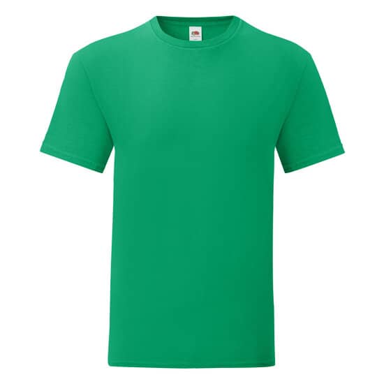 T-Shirts in Kelly Green: Iconic T F130 von Fruit of the Loom