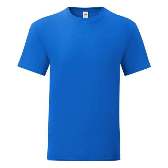 T-Shirts in Royal Blue: Iconic T F130 von Fruit of the Loom
