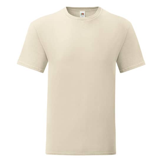 T-Shirts in Natural: Iconic T F130 von Fruit of the Loom