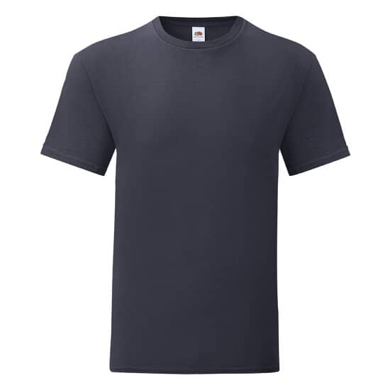 T-Shirts in Deep Navy: Iconic T F130 von Fruit of the Loom