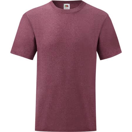 Fruit of the Loom Valueweight T Heather Burgundy