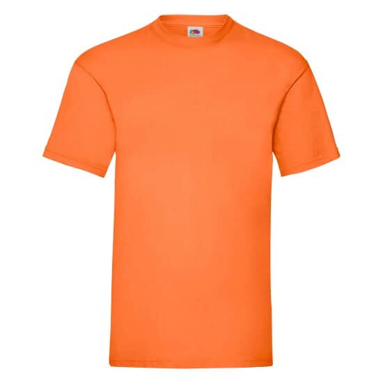 T-Shirts in Orange: Valueweight T F140 von Fruit of the Loom