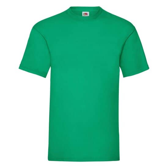 T-Shirts in Kelly Green: Valueweight T F140 von Fruit of the Loom