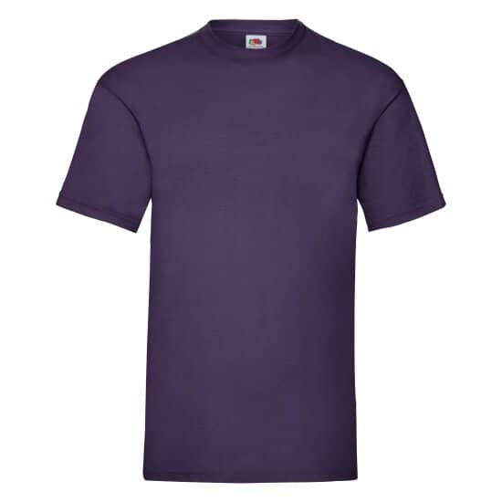 T-Shirts in Purple: Valueweight T F140 von Fruit of the Loom