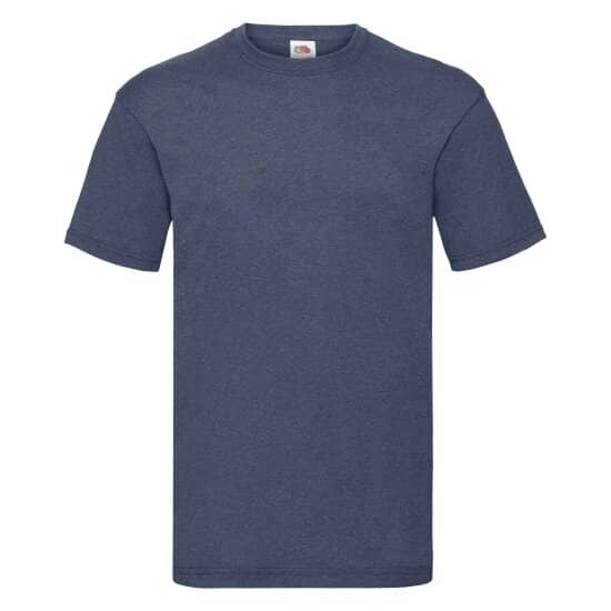 T-Shirts in Vintage Heather Navy: Valueweight T F140 von Fruit of the Loom
