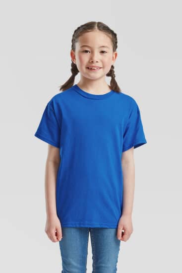 T-Shirts: Valueweight T Kids F140K von Fruit of the Loom