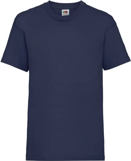 T-Shirts in Navy: Valueweight T Kids F140K von Fruit of the Loom