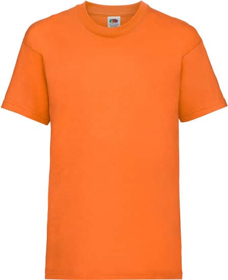 T-Shirts in Orange: Valueweight T Kids F140K von Fruit of the Loom
