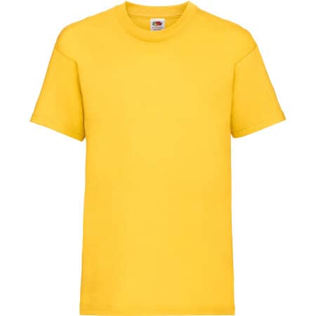 Fruit of the Loom Valueweight T Kids Sunflower