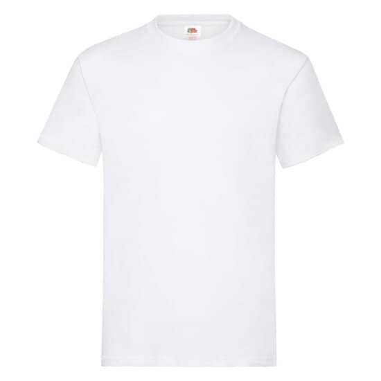 T-Shirts in White: Heavy Cotton T F182 von Fruit of the Loom