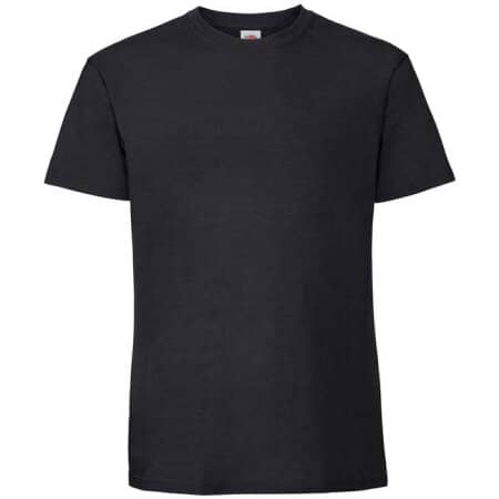 Fruit of the Loom Iconic 195 Premium T Black
