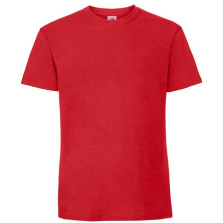 Fruit of the Loom Iconic 195 Premium T Red