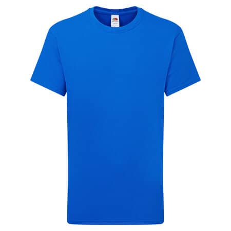 Fruit of the Loom Kids Iconic 195 T Royal Blue