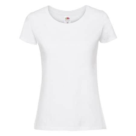 Fruit of the Loom Ladies´ Iconic 195 Ringspun Premium T White