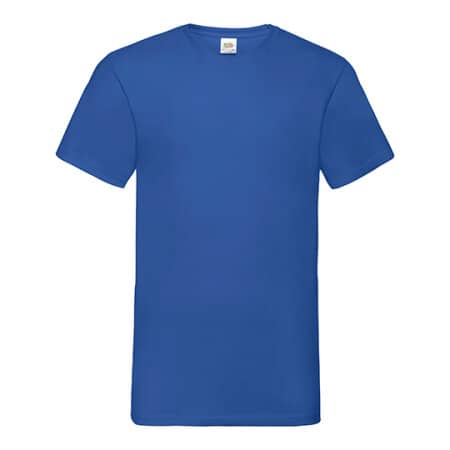 Fruit of the Loom Valueweight V-Neck T Royal Blue