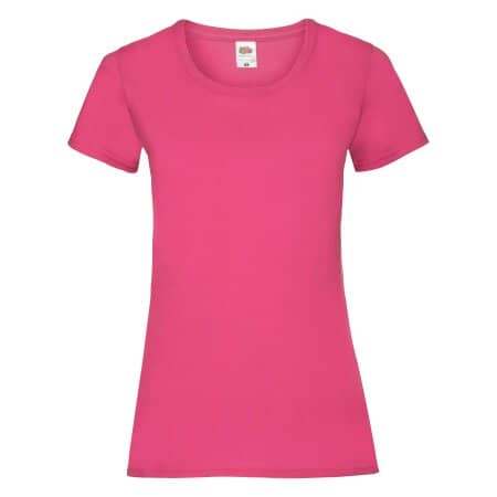 Fruit of the Loom Ladies´ Valueweight T Fuchsia